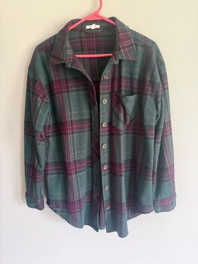 Maurcies Plaid Shacket